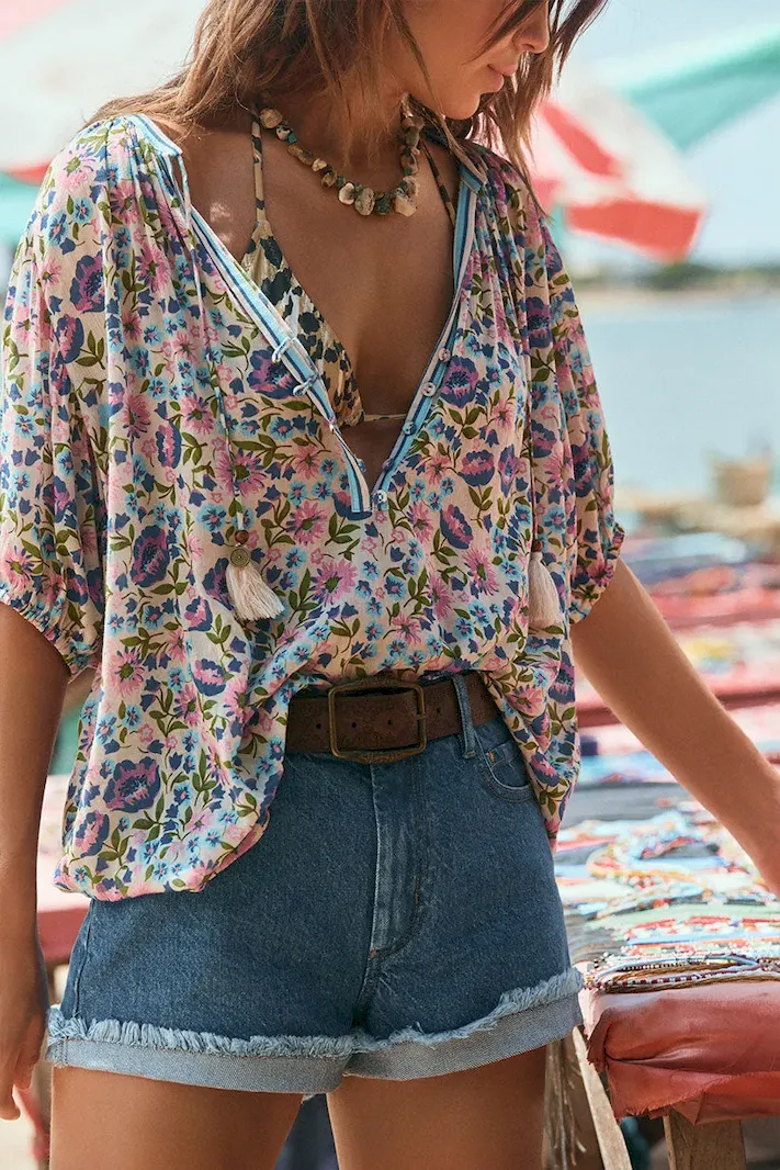 fresh Muse Denim Short - Denim
