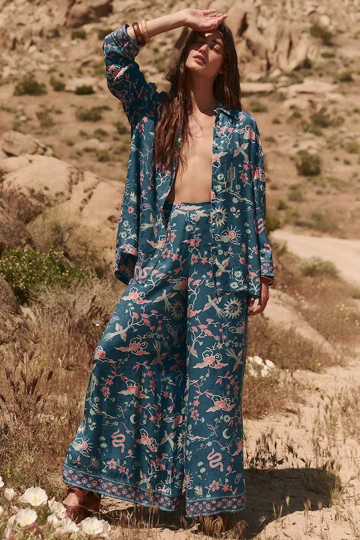 fragrant Desert Bandita Wide Leg Pant 2025 - Sets