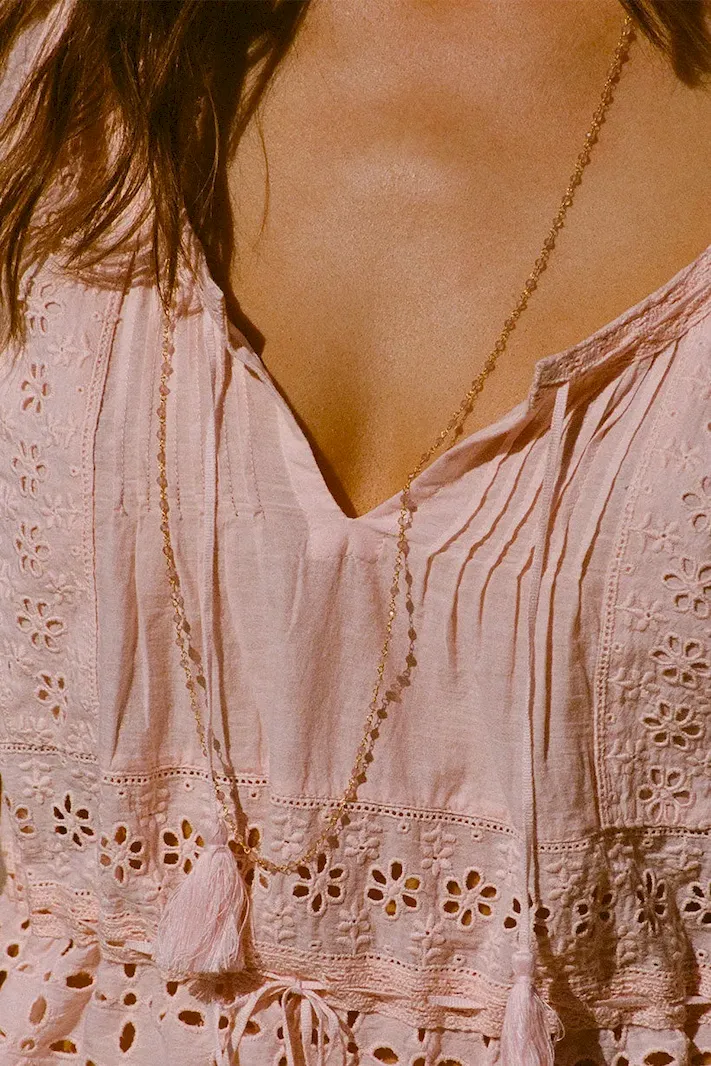 self 2025 Atelier Long Beaded Chain Necklace - Jewelry